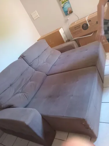 Sofá retrátil e reclinavel
