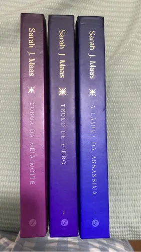 Trono de vidro - Livros 1, 2 e 3