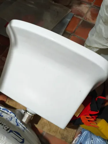 Tanque de louça branco Incepa Novo