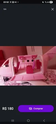 Aviao barbie