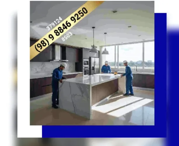 Marmores e Granitos em São Luís e Cohama com a Habitar Construções (98) 9/8846/9250