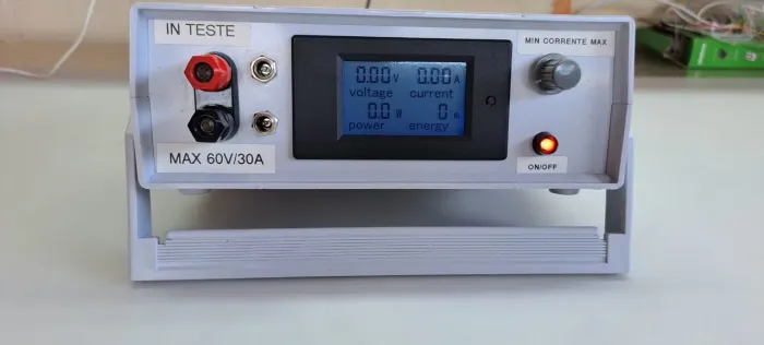 Carga eletrônica para teste de fontes e baterias 400W 40 Ampere 60V