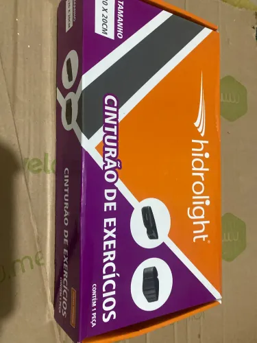 Cintuão de exercício hidroligth