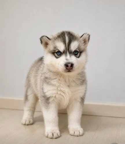 Filhotes de husky siberiano fêmeas
