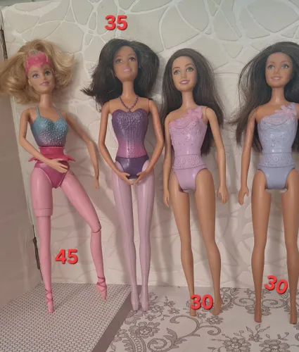 Lote de barbies diversas
