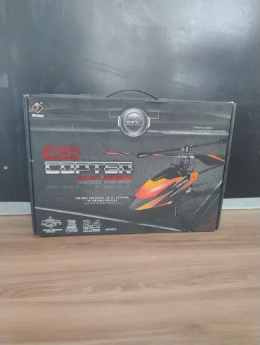 Helicóptero de controle remoto wl toys