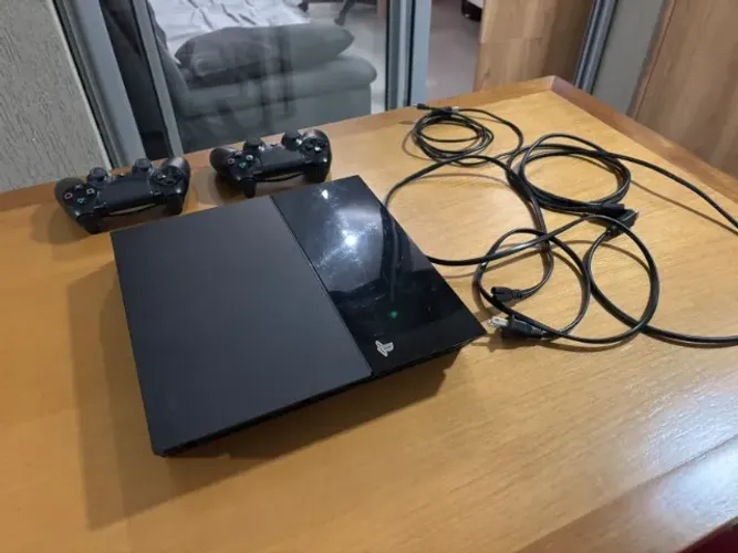 PS4 Fat + SSD 960GB (Super Rápido) + 2 Controles + Cabos Completos