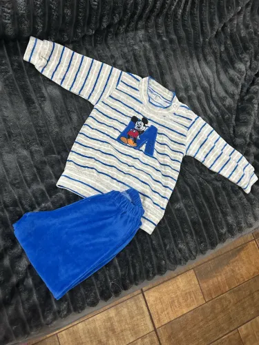 Conjunto mickey bordado tamanho G