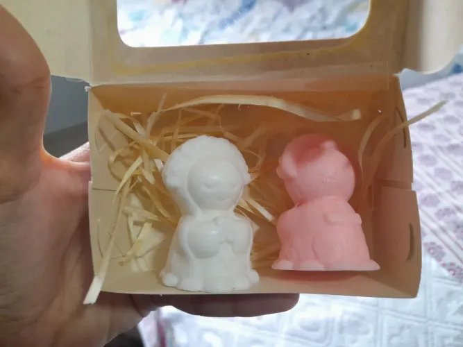 Sabonete Artesanal Religioso - Lembrancinha