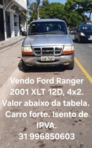 Ford Ranger XLT 2.5 4X2 CS Diesel 2001