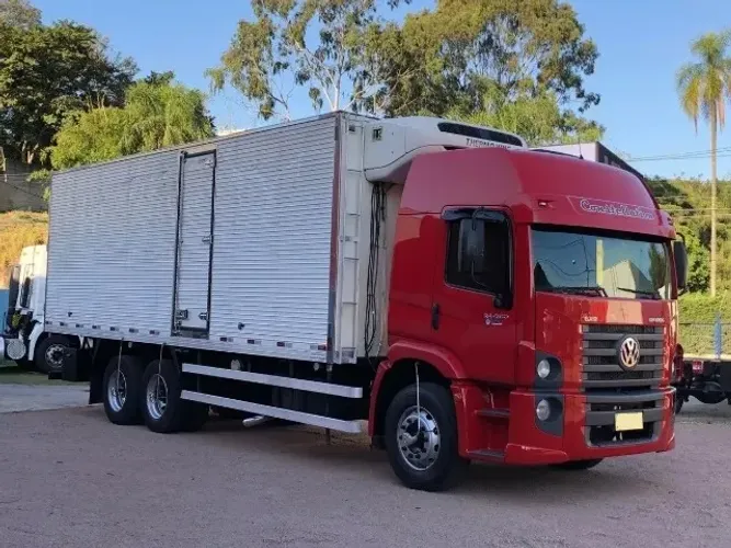 Vw 24250 2011 6x2 Baú frigorifico unico dono