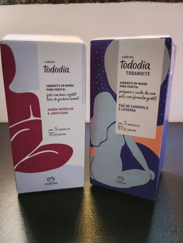 Natura Todo Dia Caixa de Sabonete Vegetal