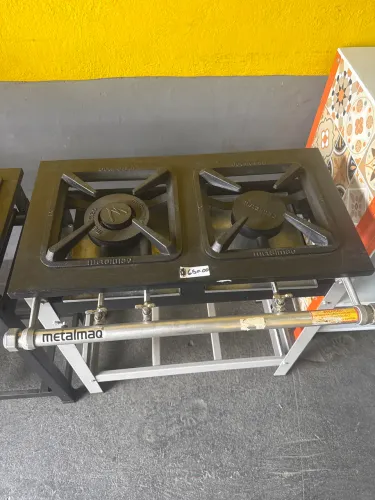 Fogão industrial Metalmaq a gás 2 bocas 