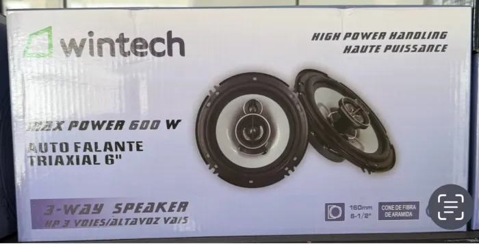 Alto falantes winteck 5 ou 6 polegadas
