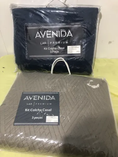 Kit colcha casal 3 peças novos