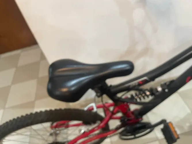 Bicicleta bike Caloi 407 Full Suspension - Aro 24 - Pneus Originais Novos!