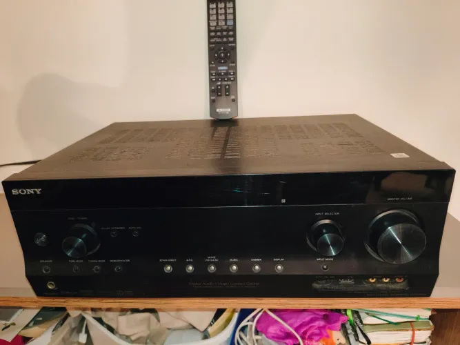 Receiver Sony caixas Yamaha