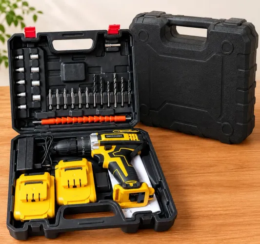Furadeira e Parafusadeira 48V - Kit Completo