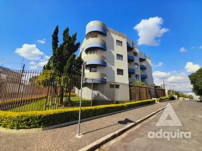 Apartamento padrão para Locação no edifício San Thiago, Orfãs, Ponta Grossa