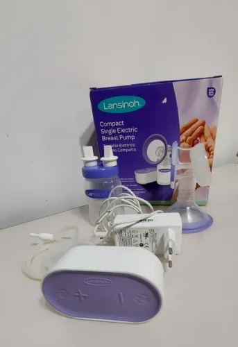Bomba Tira-leite Elétrica Single Compact Lansinoh
