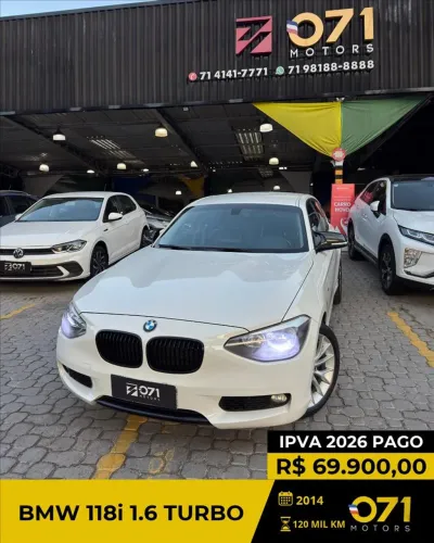 BMW 118I Sport 1.5 TB 12V Aut. 5P 2014