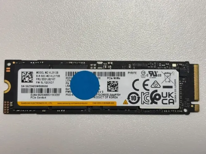 SSD SAMSUNG 512GB