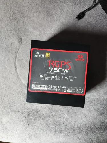 Fonte redragon 750w rgps modular