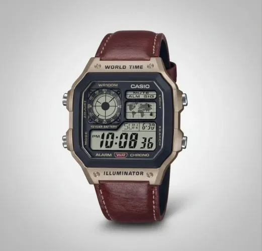 Relógio Casio Royale World Time