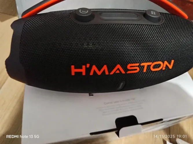 Caixa som bombox hmastom 80w 