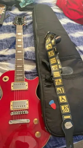 Guitarra Les Paul Memphis by Tagima - Vermelha - Pronta para tocar (Kit Completo)