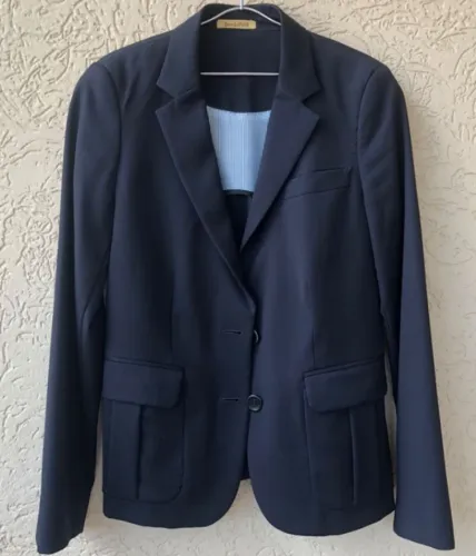Blazer Brooksfield Donna Super 100s azul marinho