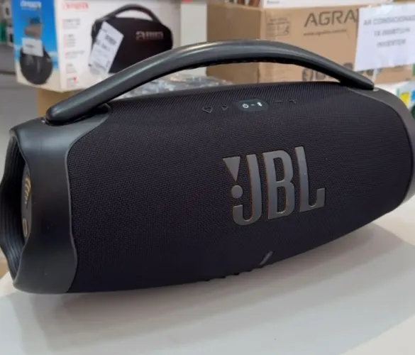 JBL BOOMBOX 3 WI-FI 10 meses de garantia