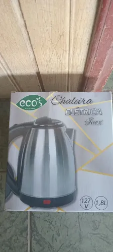 Chaleira elétrica inox
