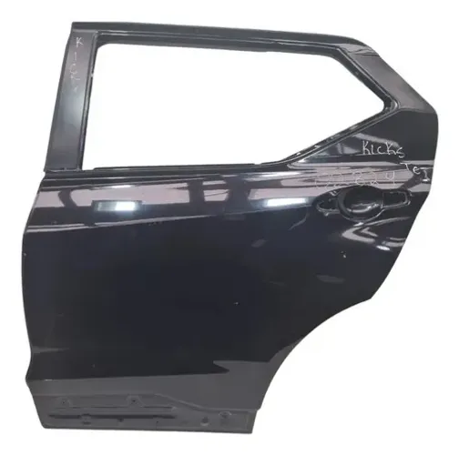 Porta Traseira Esquerda Nissan Kicks 2017 2021 Preto