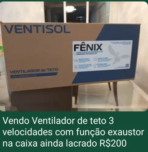 Ventilador de teto
