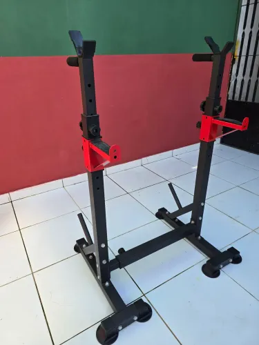 Suporte para barras supino.  agachamento.etc 