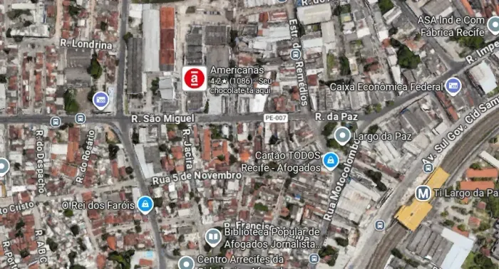 Afogados Centro comercial, 200 m. Bom Pra Tudo