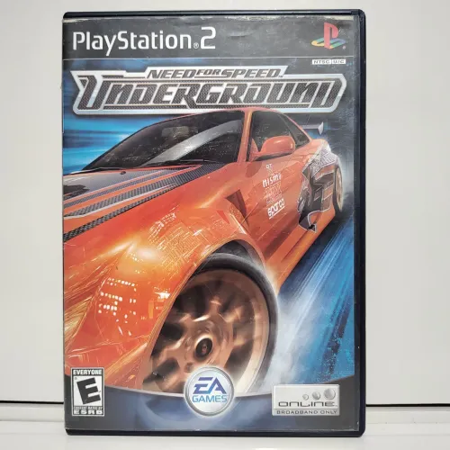 Jogo Need for Speed Underground PS2 Original Americano Completo CIB Usado Playstation 2