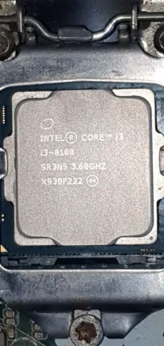 Processador intel i3-8100 oitava geração. 