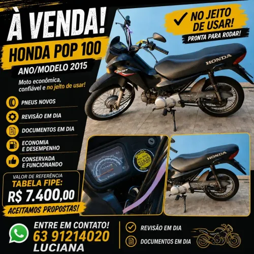 Vendo moto POP