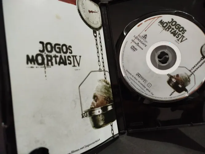 DVD jogos mortais