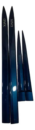 Jogo Friso Lateral Gm Novo Onix 2020 A 2025 Azul Acessórios Azul