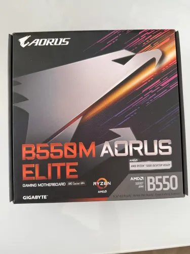 Placa Mae b550m AORUS ELITE NOVA NUNCA USADA