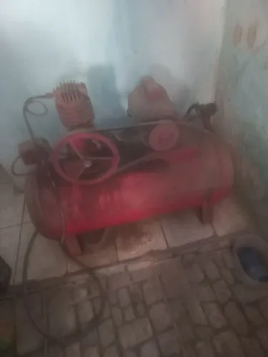 Compressor de pintura com maqueiro