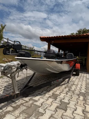 Lancha Barco pesca Tucunafire 2020 Único dono Completa Motor 50Hp