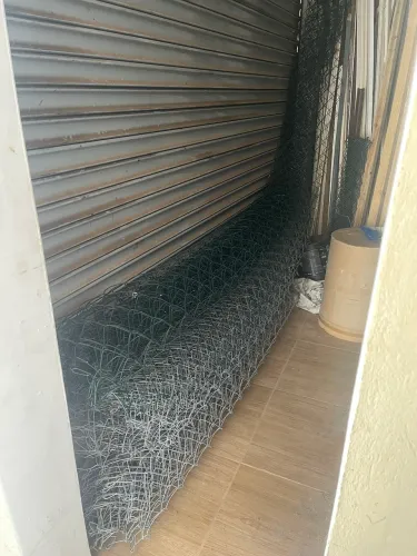 24m Linear Tela Alambrado Cerca Galvanizado (Dimensões Peças na Descrição)