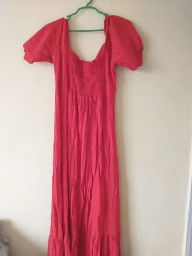 Vestido vermelho feminino