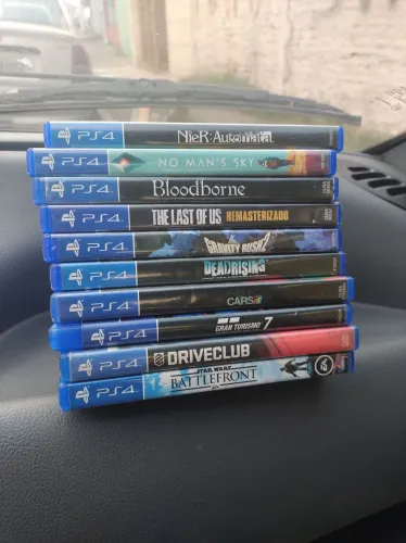Lote PS4 10 jogos Aceitamos OLX PAY 