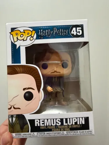 Funko Pop Harry Potter Remus Lupin 45 Com Varinha