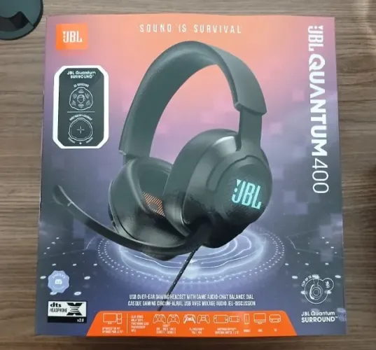 Headset Gamer JBL Quantum 400 RGB - LACRADO